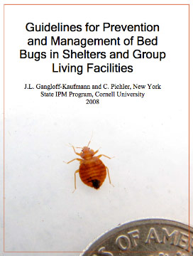 Guidelines for Prevention and Management of Bed Bugs in Shelters and Group Living Facilities