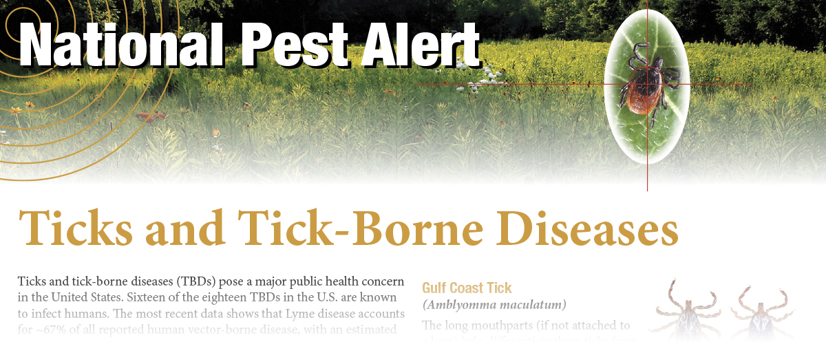 Pest Alert on Ticks, Tick-Borne Diseases