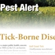 Pest Alert on Ticks, Tick-Borne Diseases