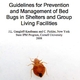 Guidelines for Prevention and Management of Bed Bugs in Shelters and Group Living Facilities