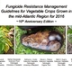 Fungicide Resistance Management Guidelines for Vegetable Crops Grown in the Mid-Atlantic Region for 2016